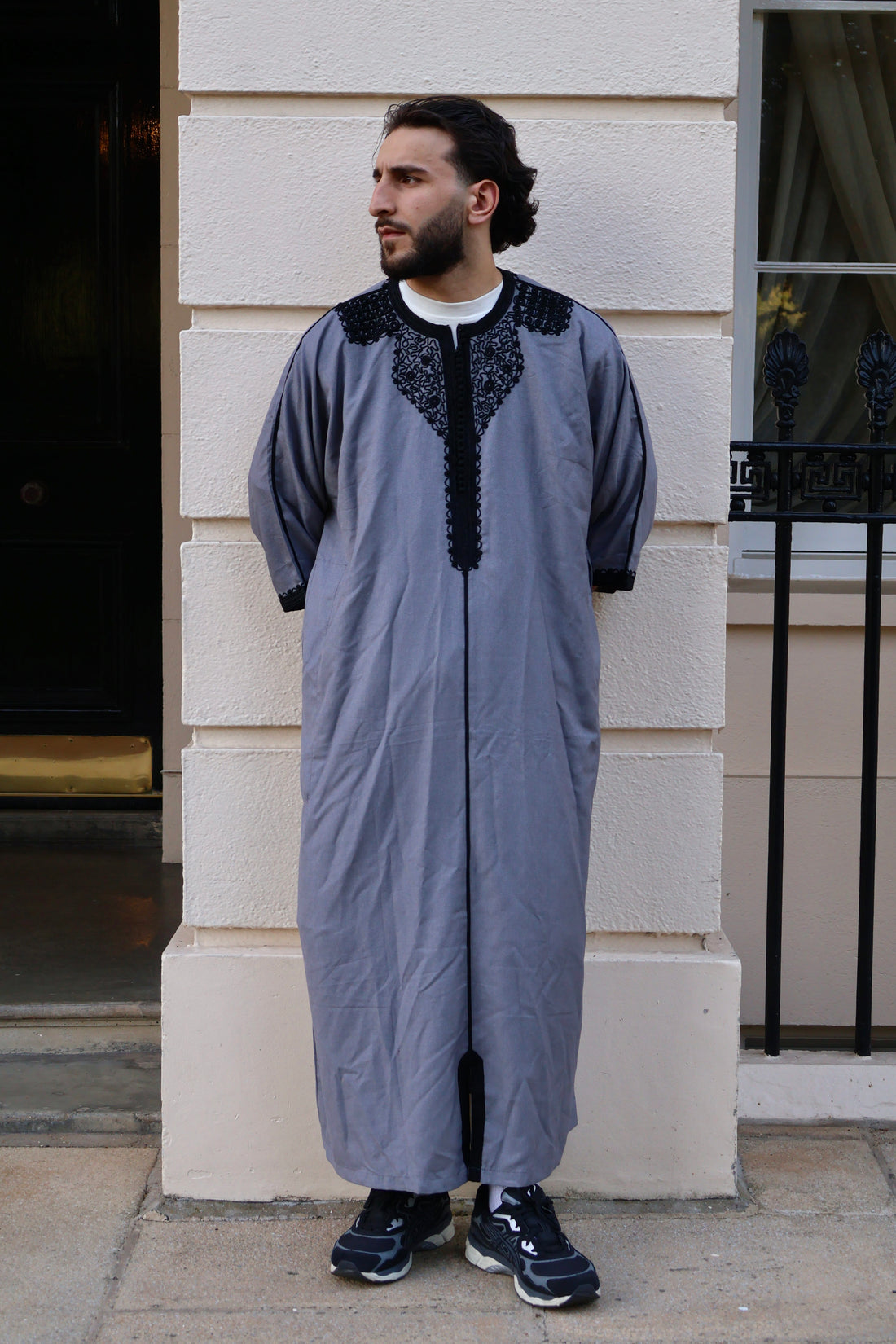 Full body shot of a man wearing a