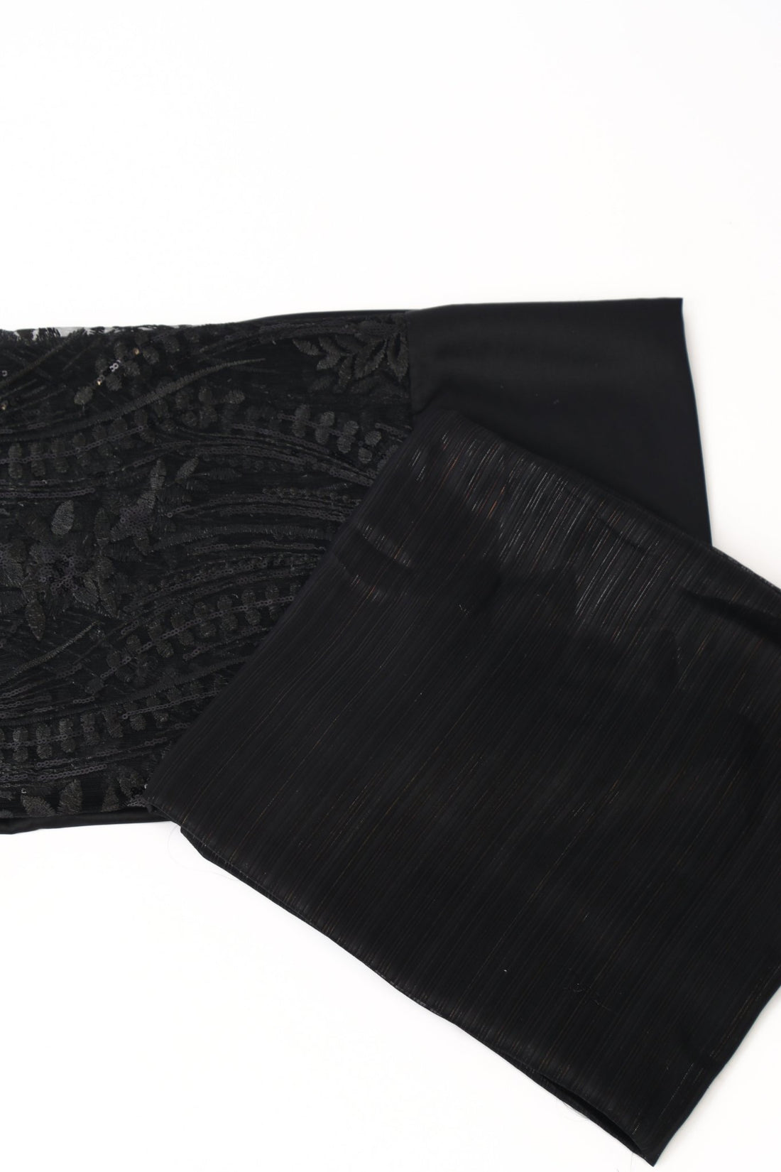 Gabasar and Gordgoro set - Silk Kouture - Set - Somali Couture - Silk Kouture - SCGGSBK0013OS - Black