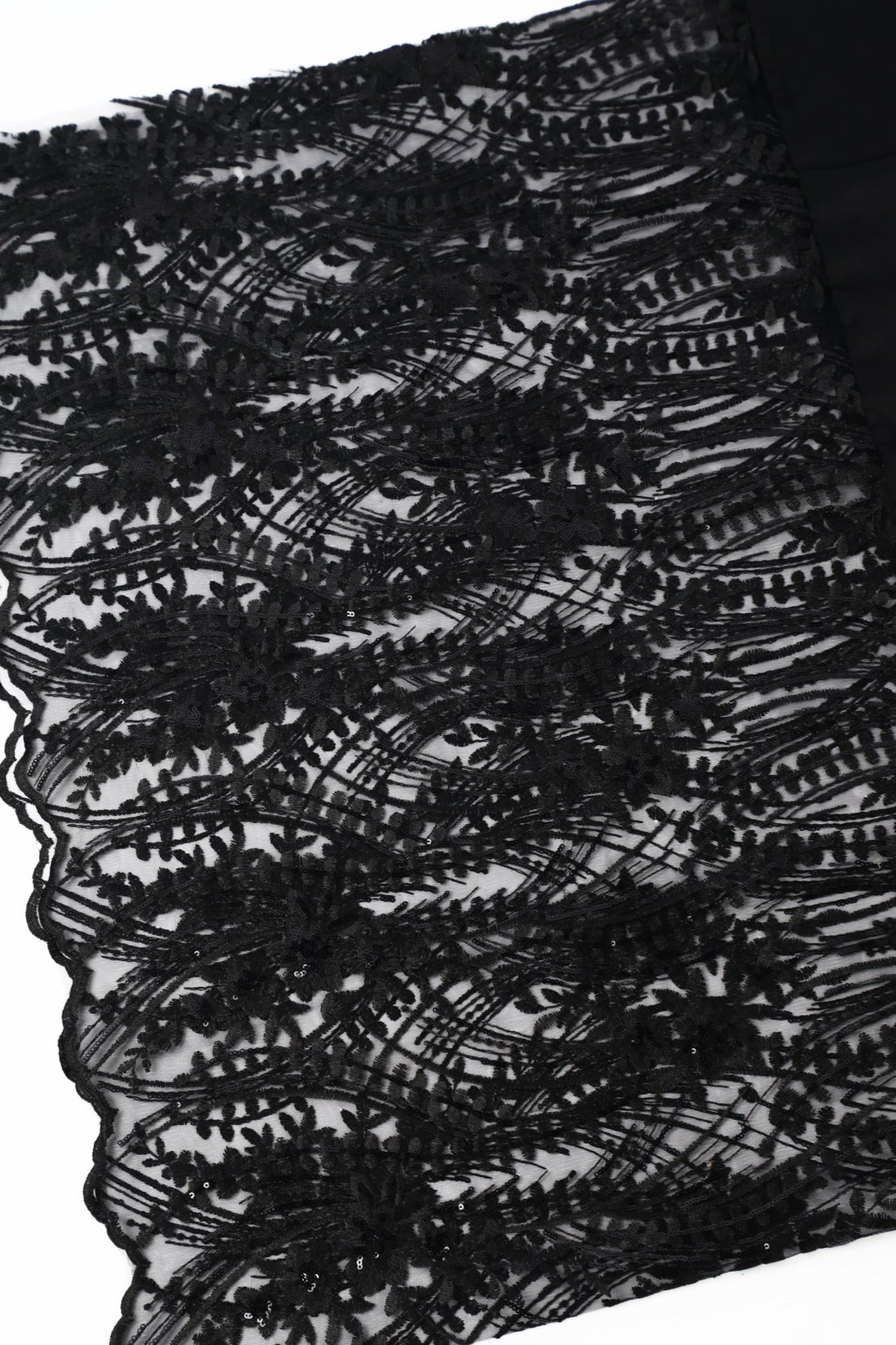 Gabasar and Gordgoro set - Silk Kouture - Set - Somali Couture - Silk Kouture - SCGGSBK0013OS - Black - - Gabasar and Gordgoro set -