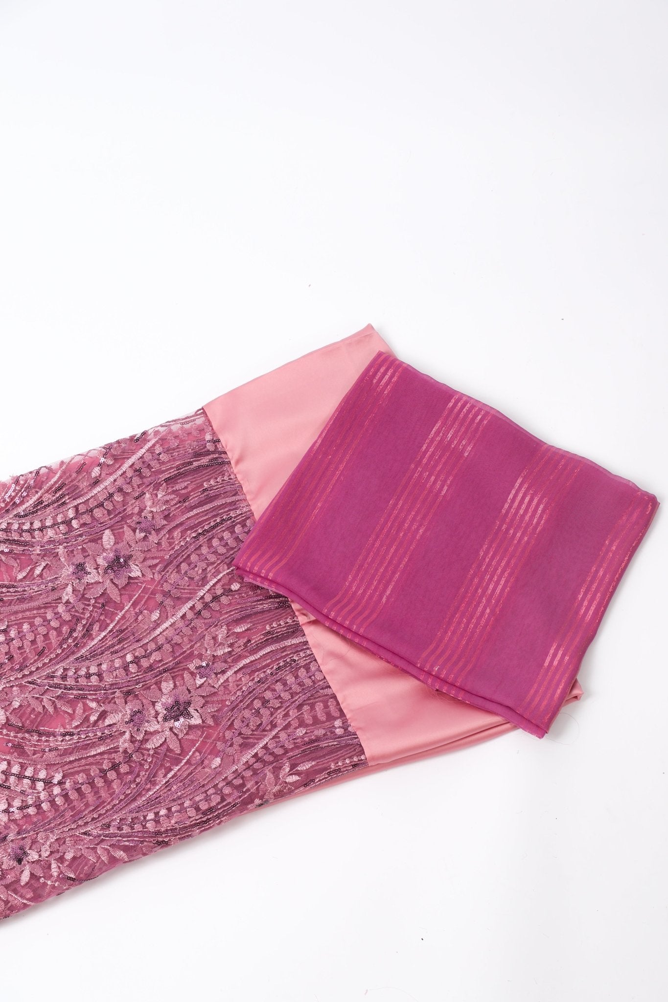 Gabasar and Gordgoro set - Silk Kouture - Set - Somali Couture - Silk Kouture - SCGGSPL0013OS - Purple - - Gabasar and Gordgoro set -
