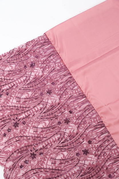 Gabasar and Gordgoro set - Silk Kouture - Set - Somali Couture - Silk Kouture - SCGGSPL0013OS - Purple - - Gabasar and Gordgoro set -