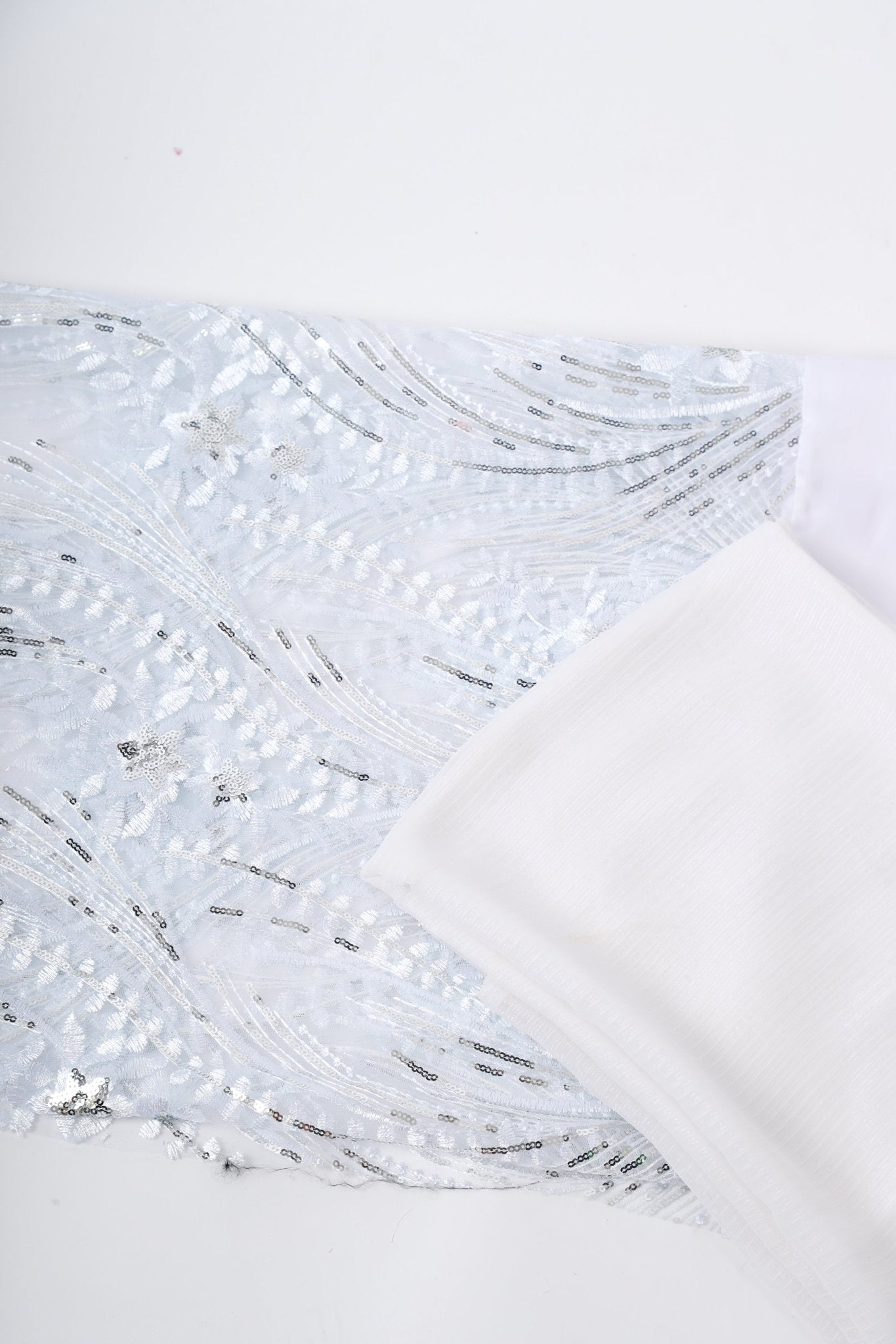 Gabasar and Gordgoro set - Silk Kouture - Set - Somali Couture - Silk Kouture - SCGGSWH0013OS - White - - Gabasar and Gordgoro set -